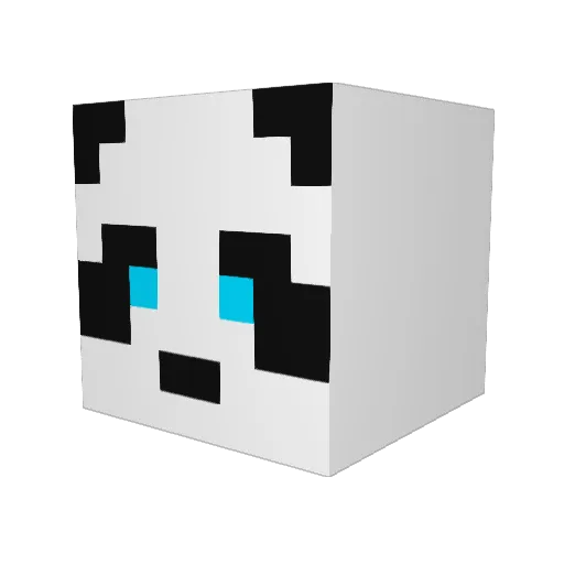 Mrfiremaster Minecraft avatar head, 3D render