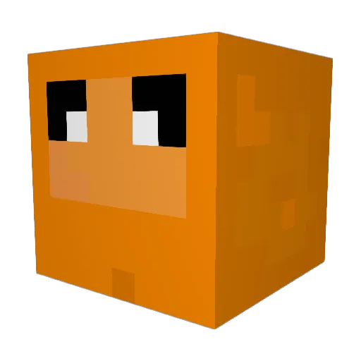 Mrfreegold Minecraft avatar head, 3D render