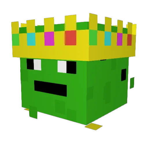 Mrgrub77 Minecraft avatar head, 3D render