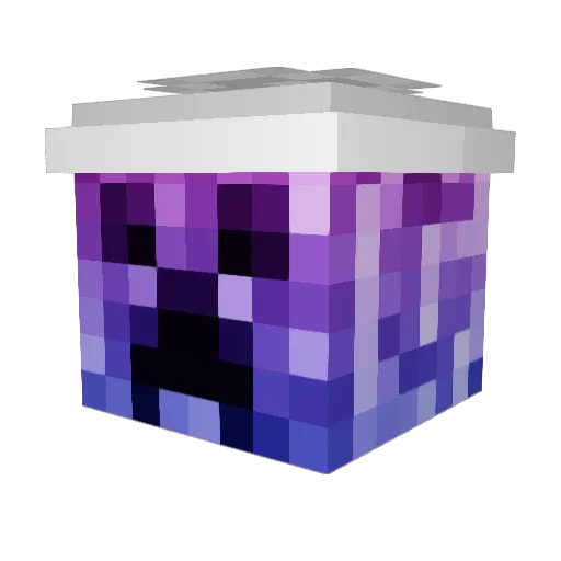 Mrjjdisco Minecraft avatar head, 3D render