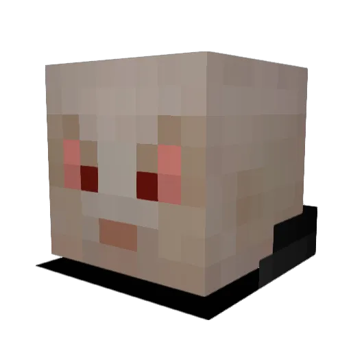 Mrjohnsen94 Minecraft avatar head, 3D render