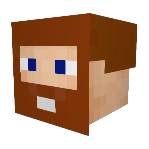 Mrkillerz123 Minecraft avatar head, 3D render