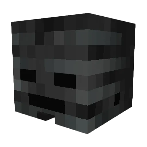 Mrkrabs_8 Minecraft avatar head, 3D render