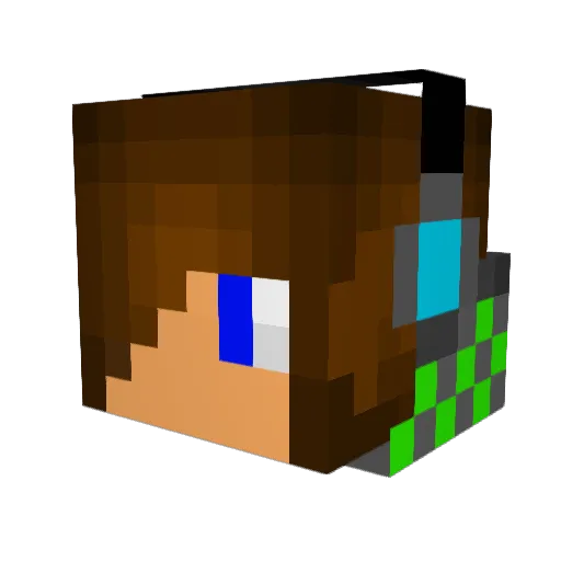 Mrlostboy971 Minecraft avatar head, 3D render