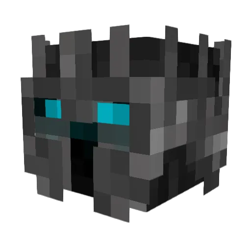 Mrmclean Minecraft avatar head, 3D render