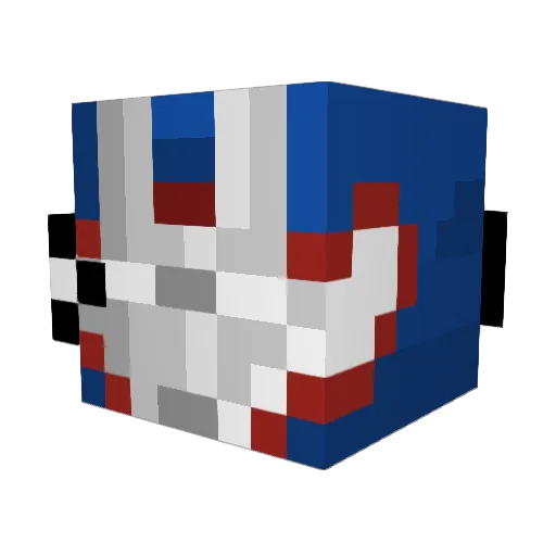 Mrmine600 Minecraft avatar head, 3D render