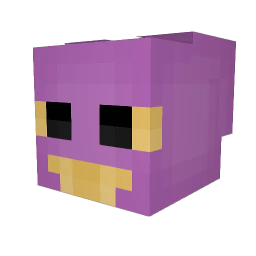 Mrmousememe Minecraft avatar head, 3D render