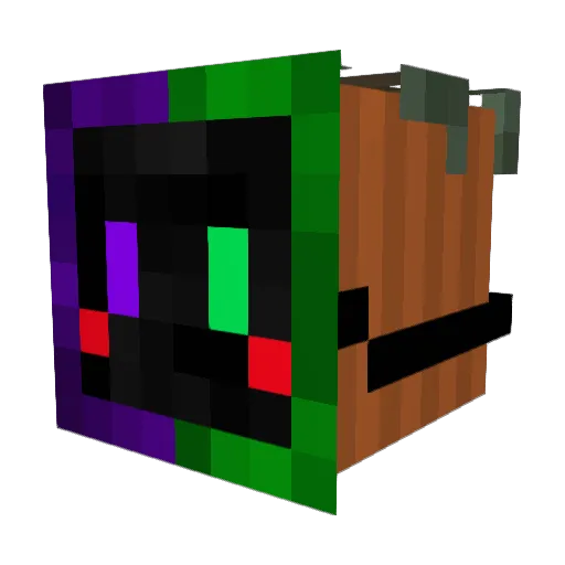 Mrnoob94 Minecraft avatar head, 3D render