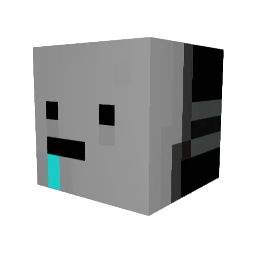 Mrorange_juice Minecraft avatar head, 3D render