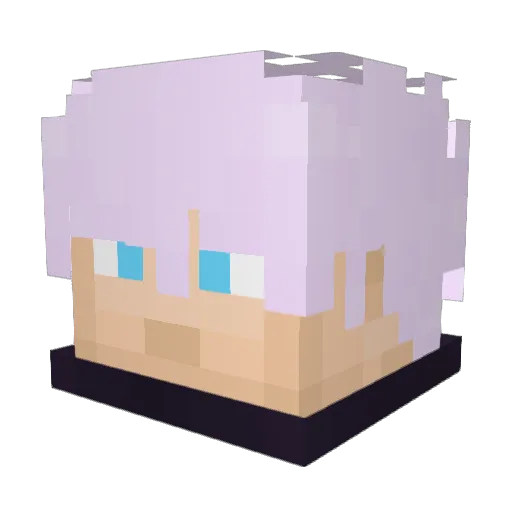 Mrpenguin430 Minecraft avatar head, 3D render