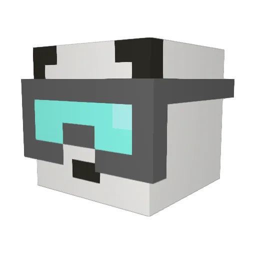 Mrpetzzon Minecraft avatar head, 3D render