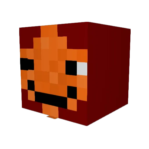 Mrpickles1oo Minecraft avatar head, 3D render