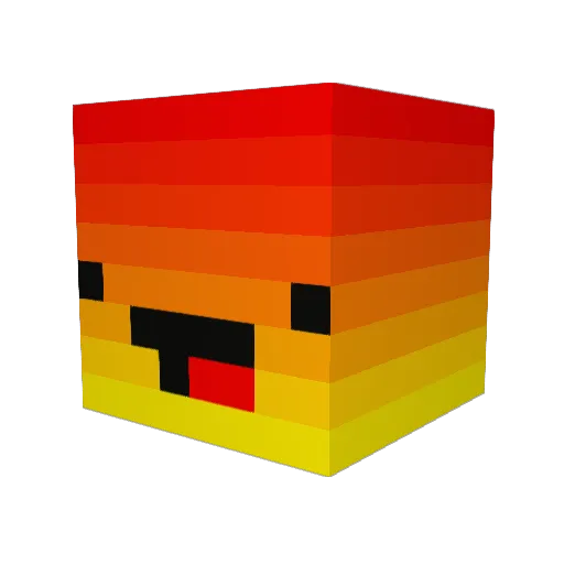 Mrpollito4 Minecraft avatar head, 3D render