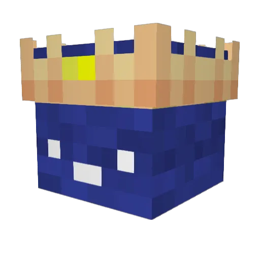 MrrLove Minecraft avatar head, 3D render