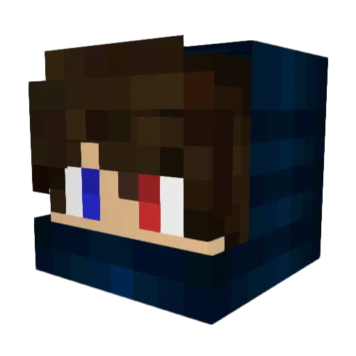 Mrrobert5200 Minecraft avatar head, 3D render