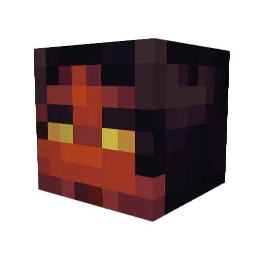 MrsBeefHotPot6 Minecraft avatar head, 3D render