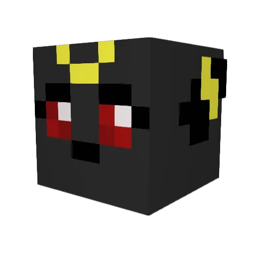 MrsMarshmellow Minecraft avatar head, 3D render