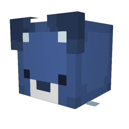 Mrs_Bestie Minecraft avatar head, 3D render