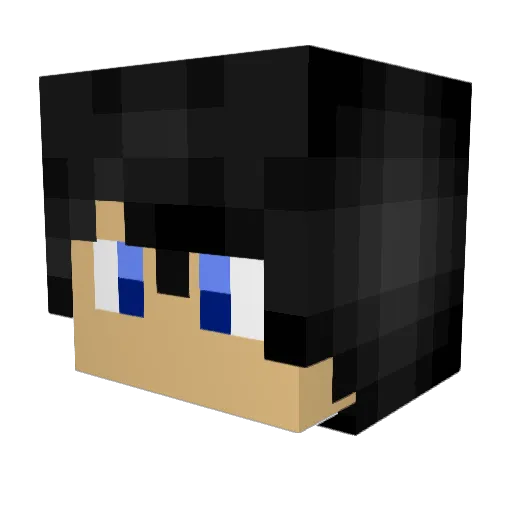 Mrs_Noob13 Minecraft avatar head, 3D render