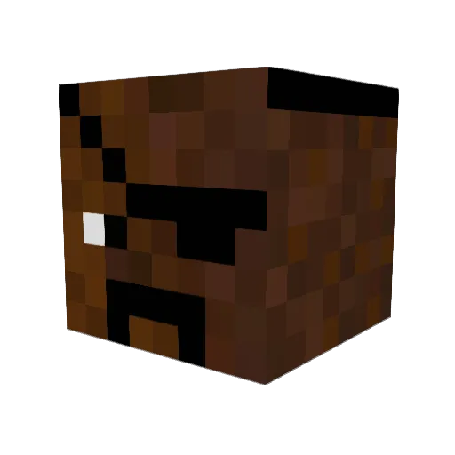 Mrs_Whiskey Minecraft avatar head, 3D render