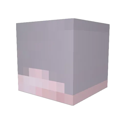 Mrshafy Minecraft avatar head, 3D render
