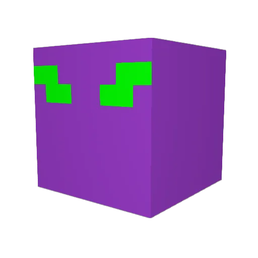 MrsixsKEYBOARD Minecraft avatar head, 3D render