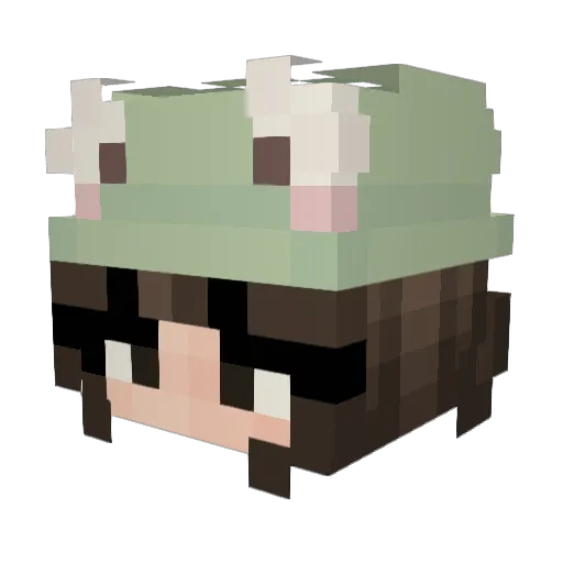 MrskalterSmoothi Minecraft avatar head, 3D render