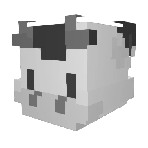 Mrsnowball0_0 Minecraft avatar head, 3D render