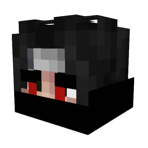 Mrsoupzzz Minecraft avatar head, 3D render