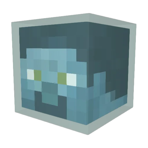 Mrsteak990 Minecraft avatar head, 3D render