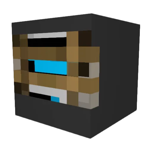 Mrsuperx13 Minecraft avatar head, 3D render