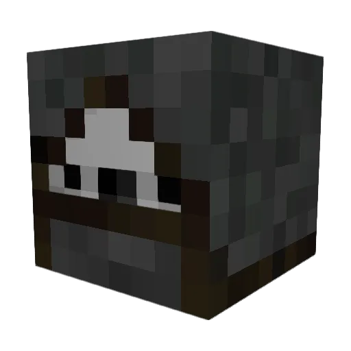 Mrtitou14 Minecraft avatar head, 3D render