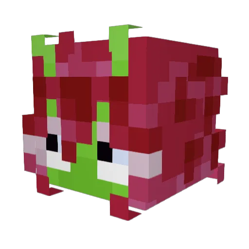 Mrvince9 Minecraft avatar head, 3D render