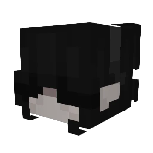 MsBunneez Minecraft avatar head, 3D render