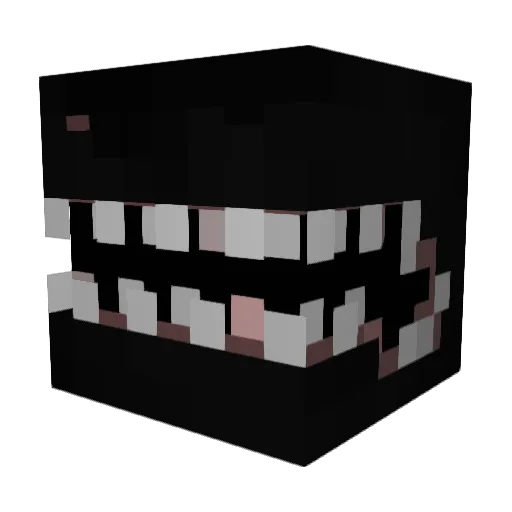 MsGrimReaper87 Minecraft avatar head, 3D render