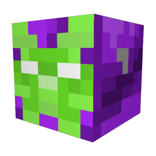MsJiffy Minecraft avatar head, 3D render
