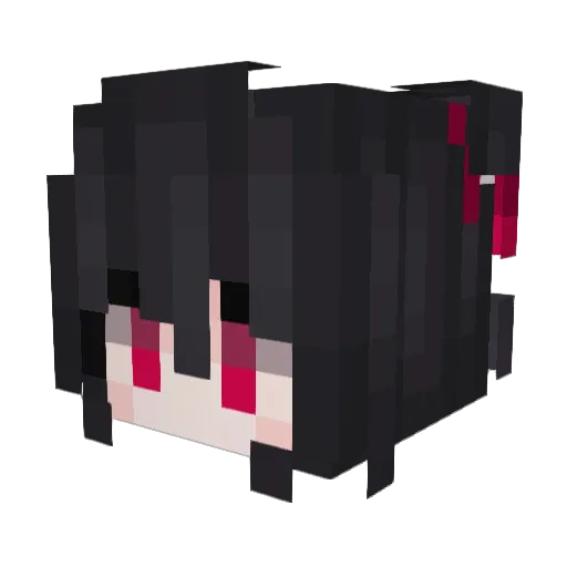 MsSammy7 Minecraft avatar head, 3D render