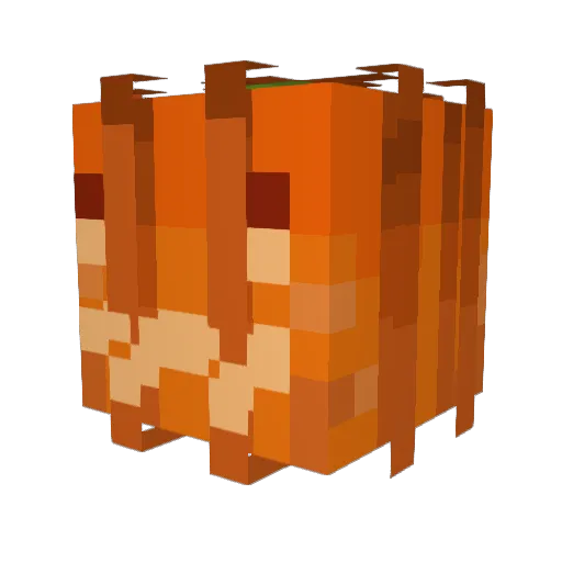 MsWispy Minecraft avatar head, 3D render