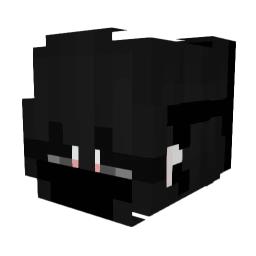 Ms_RoseTH Minecraft avatar head, 3D render