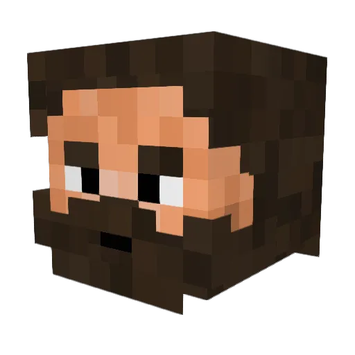 Msaul142 Minecraft avatar head, 3D render