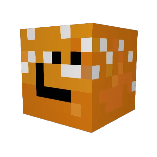 MsbigHamburger Minecraft avatar head, 3D render