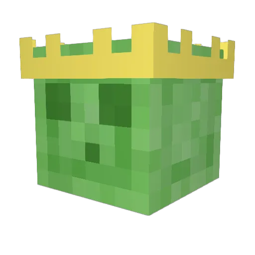Mslayer47 Minecraft avatar head, 3D render