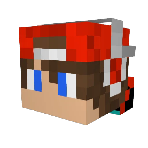 Msonic_eagle7 Minecraft avatar head, 3D render