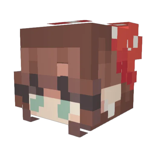Mstar13 Minecraft avatar head, 3D render