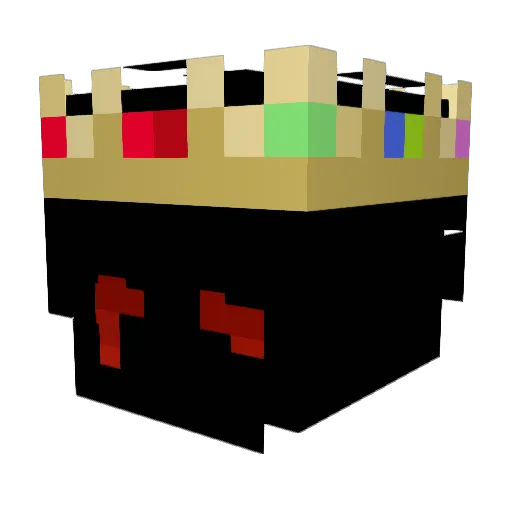 MstyKat Minecraft avatar head, 3D render