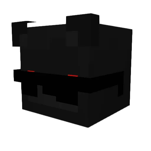 Msurprise14 Minecraft avatar head, 3D render