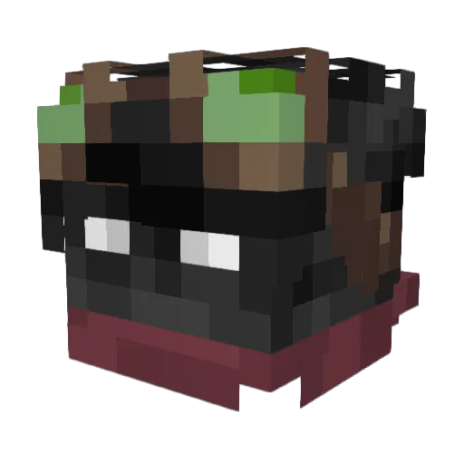 Mt0masM Minecraft avatar head, 3D render
