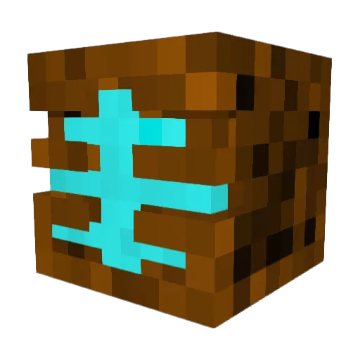 Mt7 Minecraft avatar head, 3D render