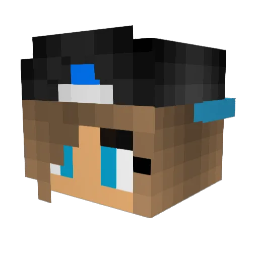 MtnDewMe29 Minecraft avatar head, 3D render