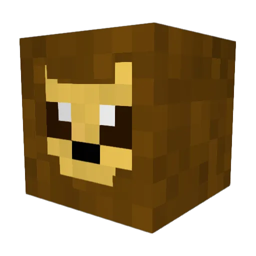 Mtotheatt Minecraft avatar head, 3D render